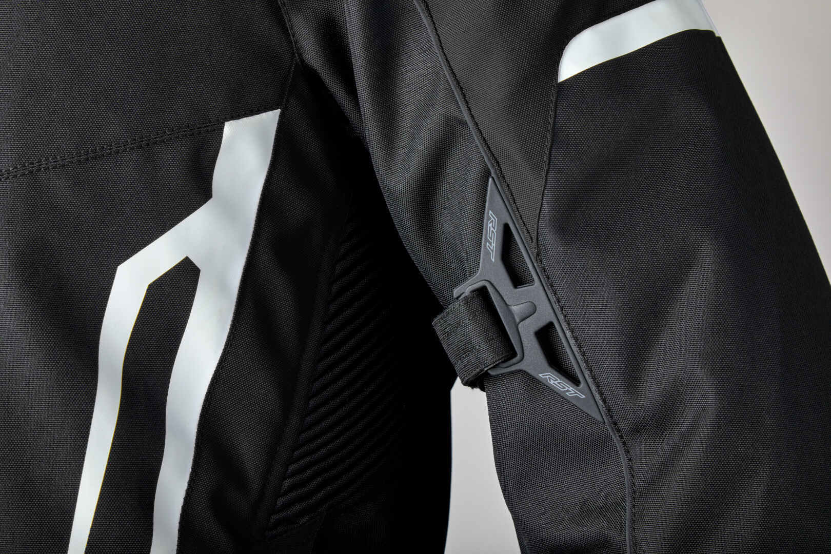 RST Tractech EVO 5 waterproof Motorcycle Textile Jacket black/white M Figure 3