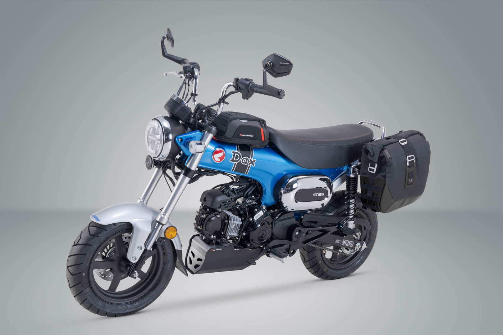SW-Motech Legend Gear sistem de geantă laterală LC Black Edition - Honda Dax 125 (22-). Figura 2