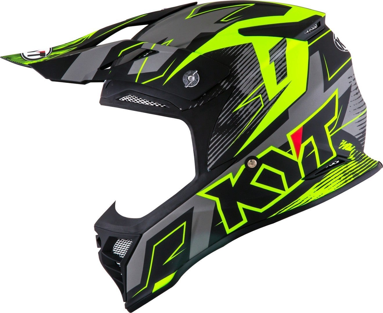 KYT Skyhawk Digger Motocross Helmet black matt/yellow L (59/60) Figure 5