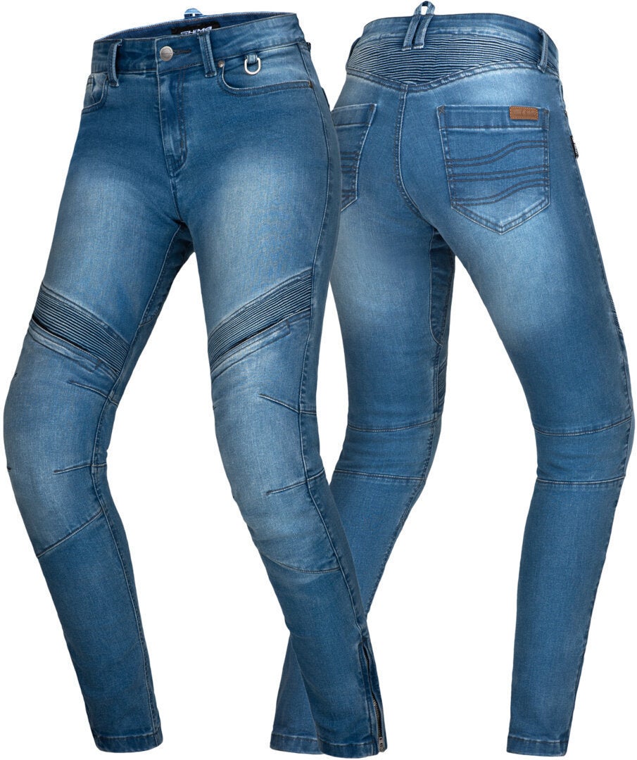 SHIMA Jess Jeans Moto Donna blu 32 L32 Figura 3