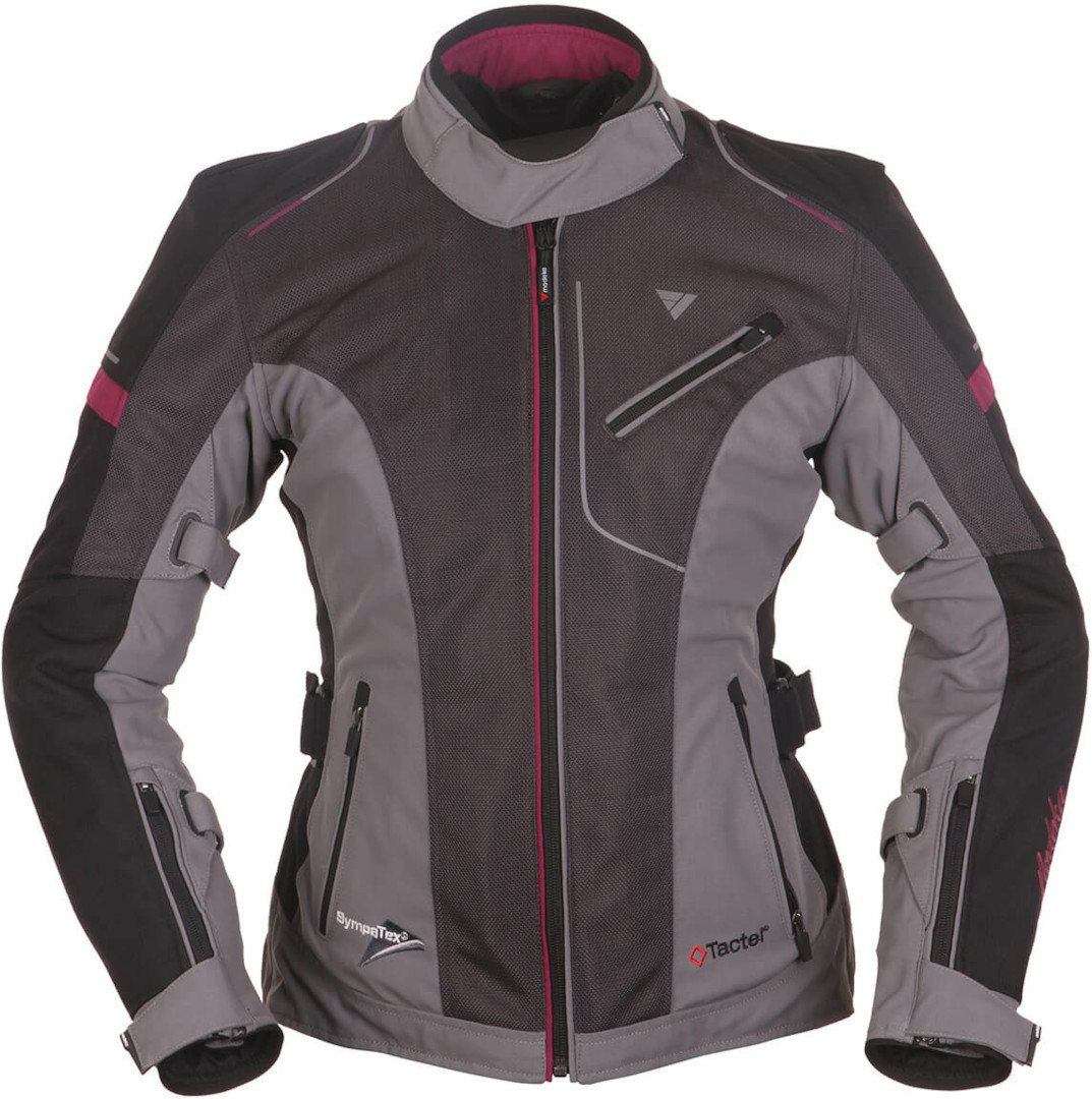 Modeka Belastar Ladies Textile Jacket grey 38 Figure 1