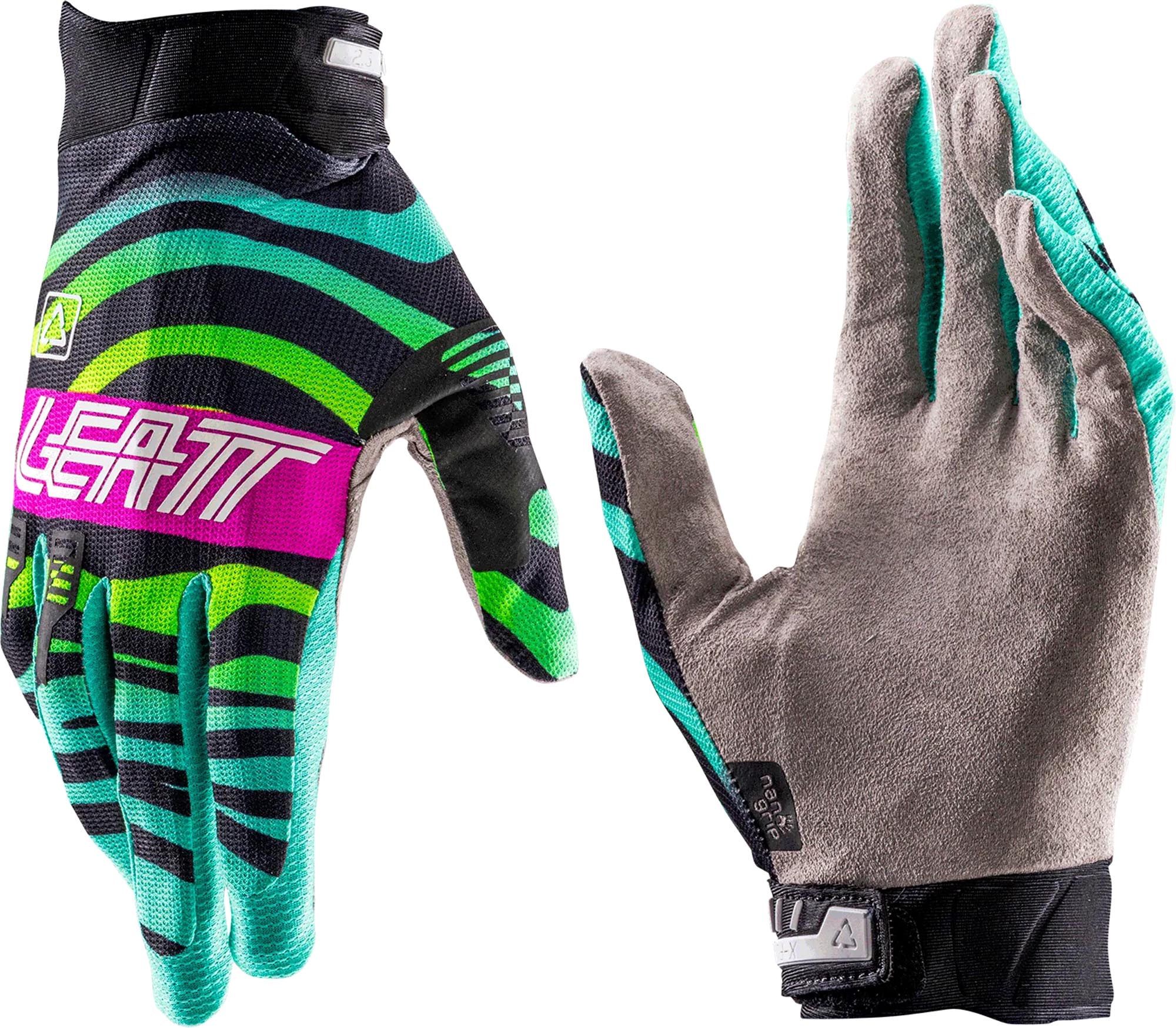 Leatt Moto 2.5 X-Flow Waves Luvas de Motocross Juvenil Artigo principal Figura 1