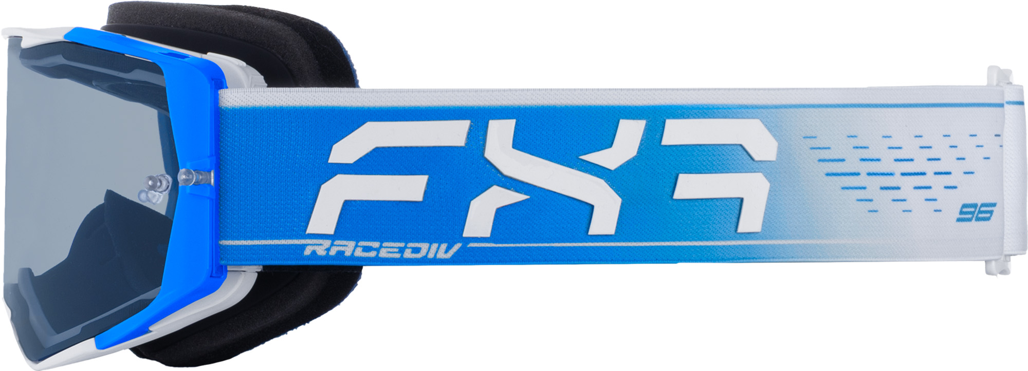 FXR Factory Ride Logo Ochelari de motocross Albastru/Alb Figura 5
