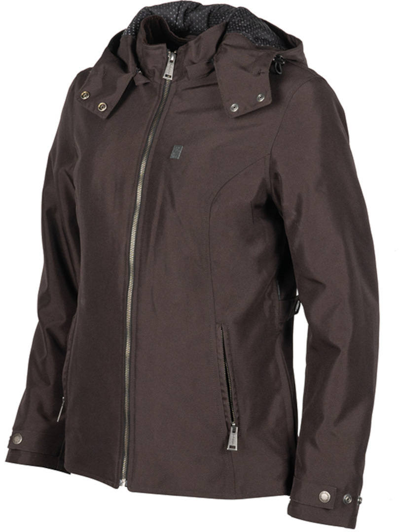 Helstons Claire Dames Motorfiets Textiel Jas Donkerbruin L Figuur 2