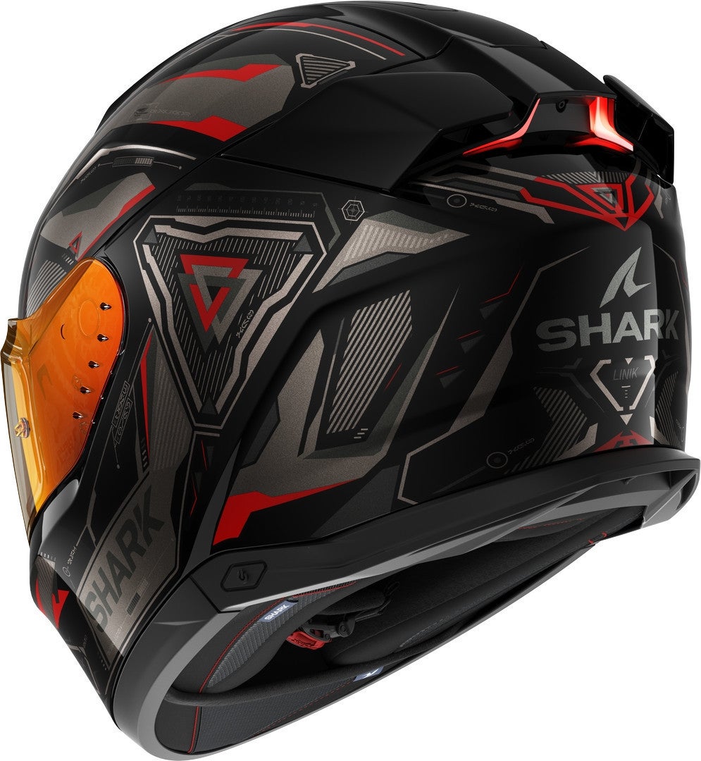 Shark Skwal i3 Linik Hełm czarno/szary/czerwony XL (61) Rysunek 6