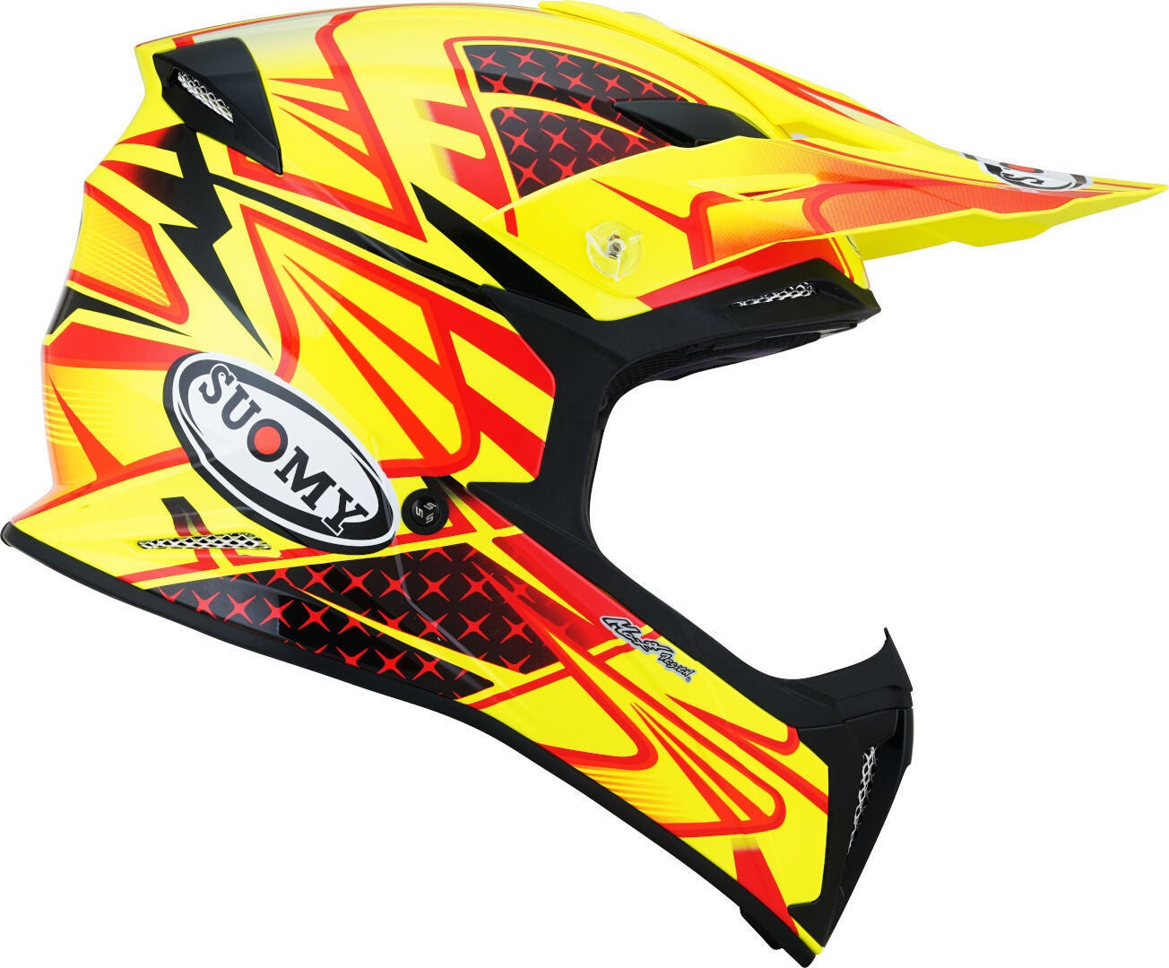 Suomy X-Wing Duel Motocross Helmet yellow/red L (59/60) Figure 6