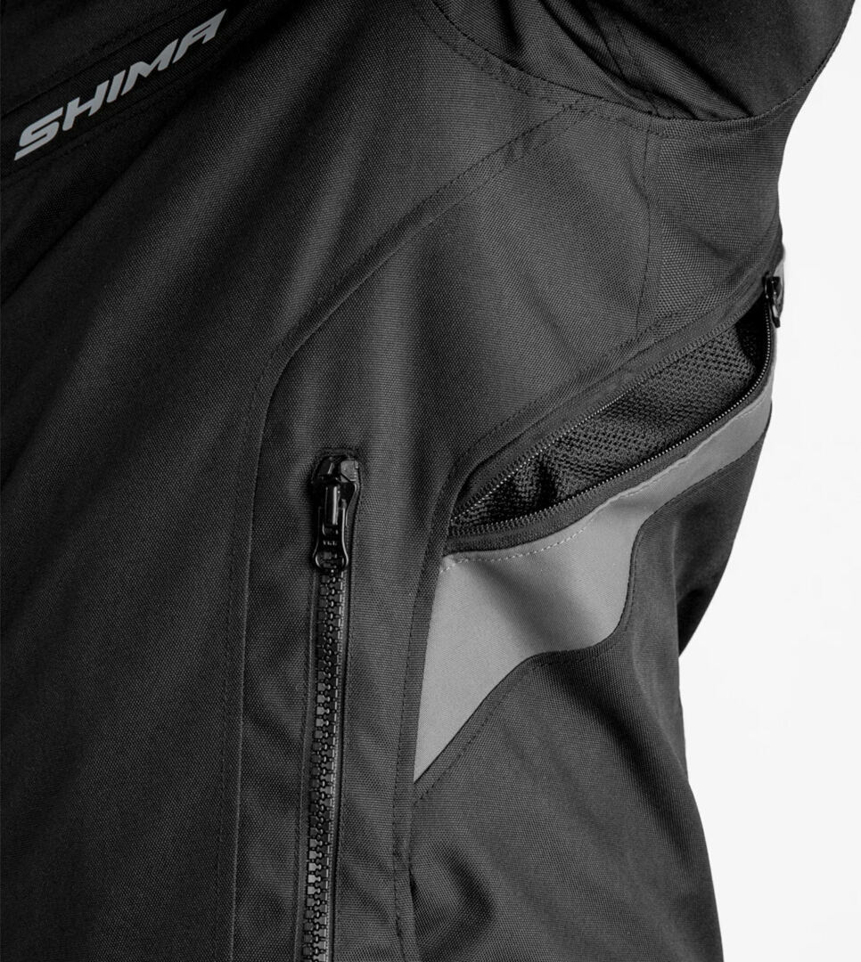 SHIMA Rush 2.0 waterproof Motorcycle Textile Jacket black 4XL Figure 8