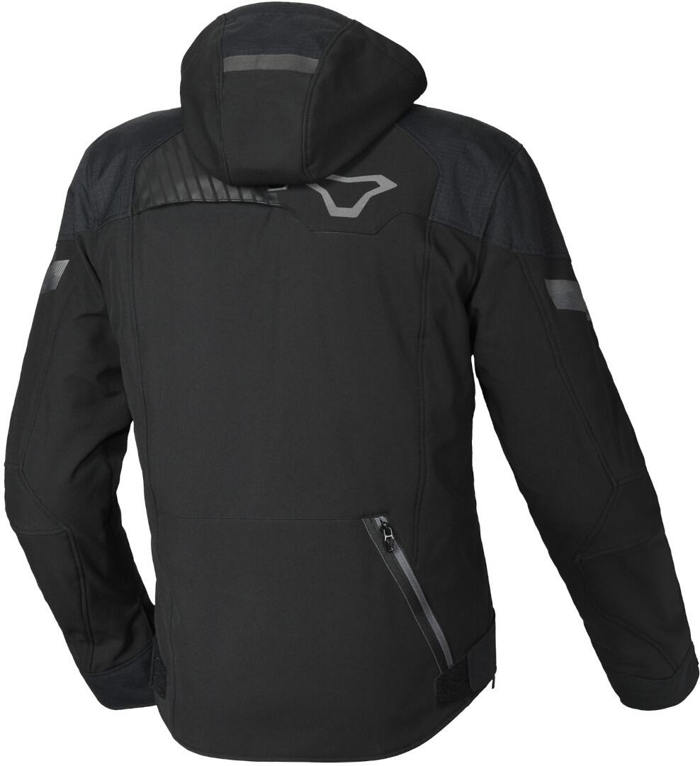 Macna Traffiq waterproof Motorcycle Textile Jacket black XXL Figure 2