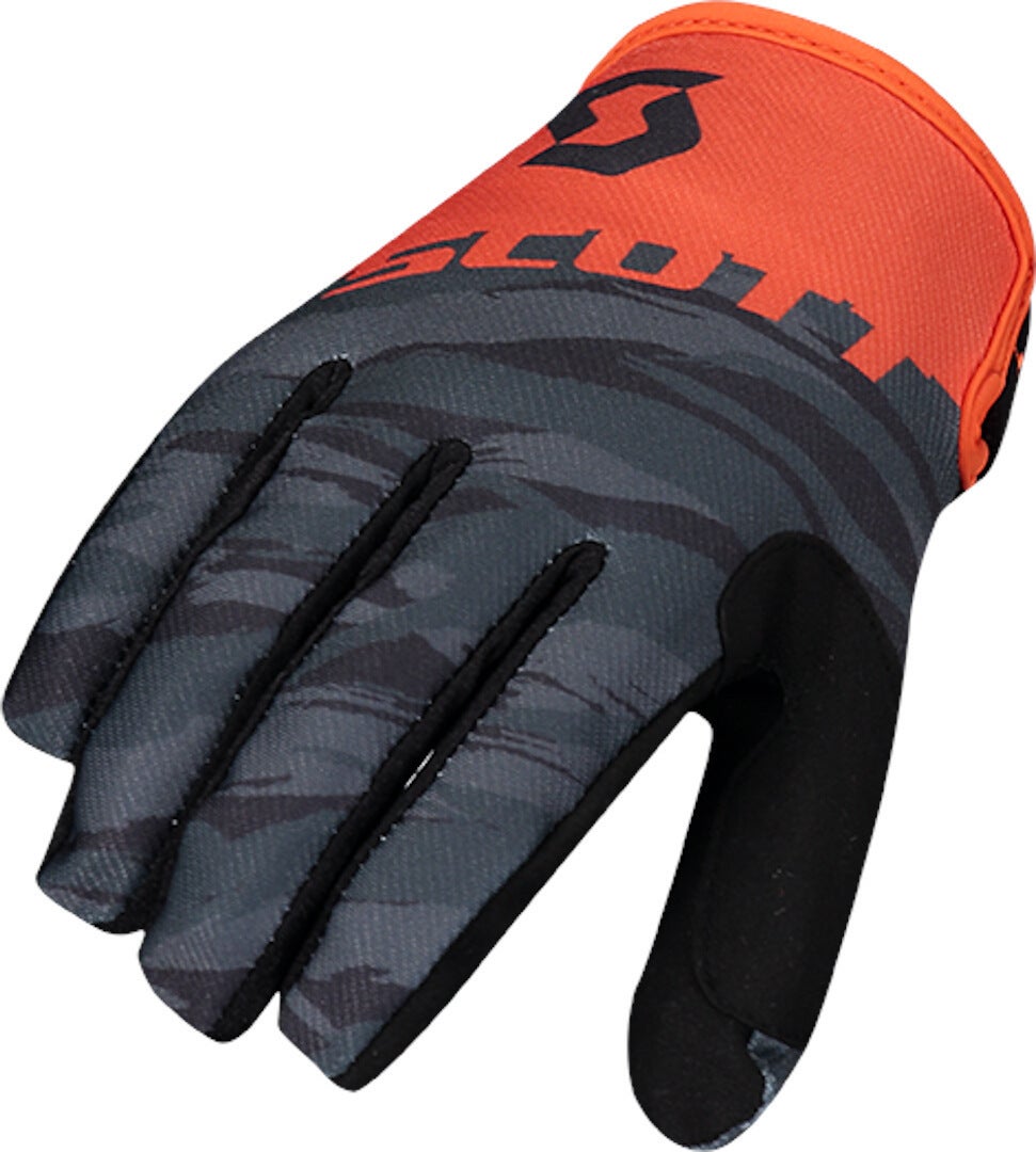 Scott 350 Dirt Luvas de Motocross preto/laranja M Figura 1