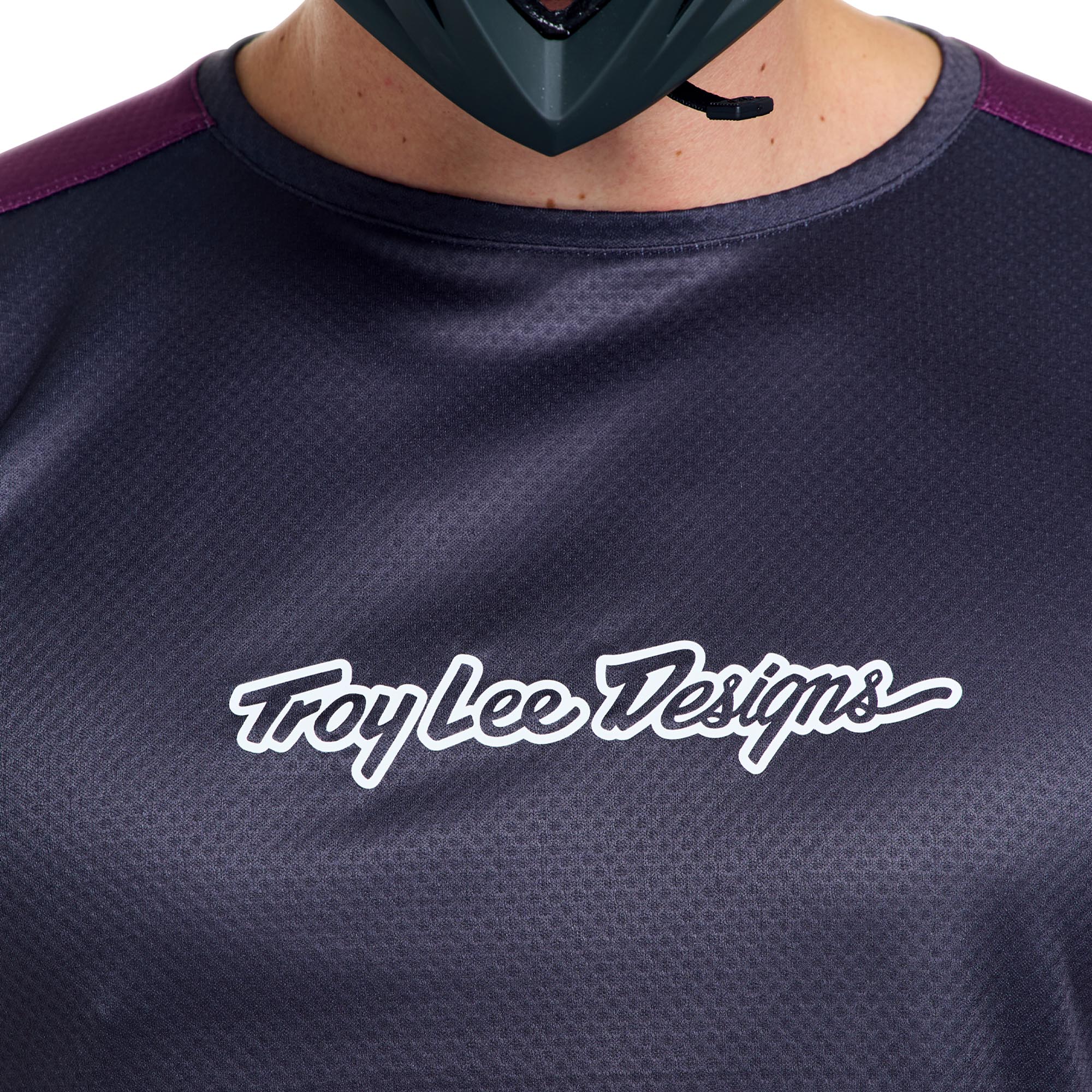Side view of Troy Lee Designs Stage Signature Short Sleeve Bicycle Jersey