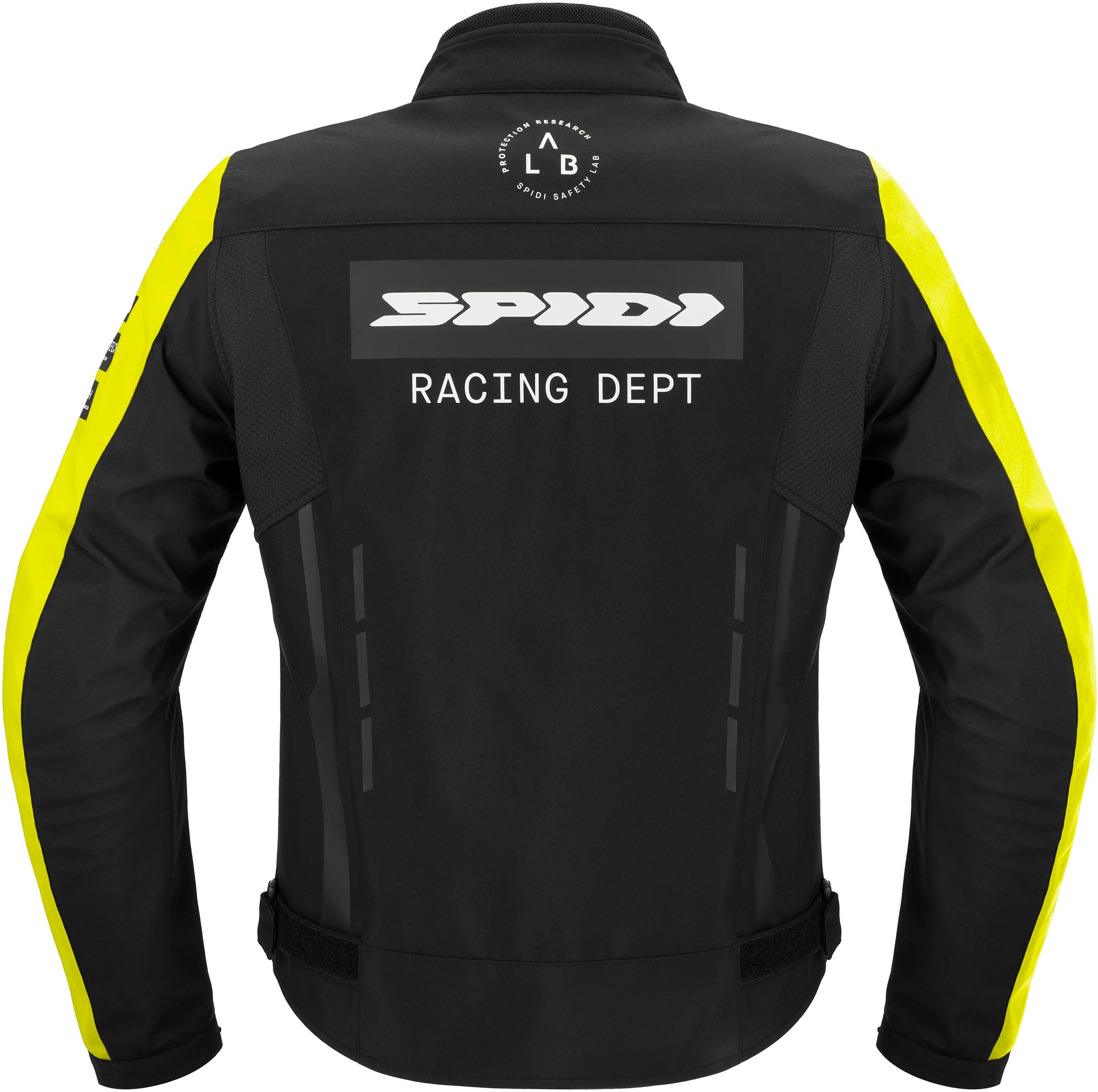 Spidi Motojoy Motorcycle Textile Jacket black/neon/yellow M Figure 2
