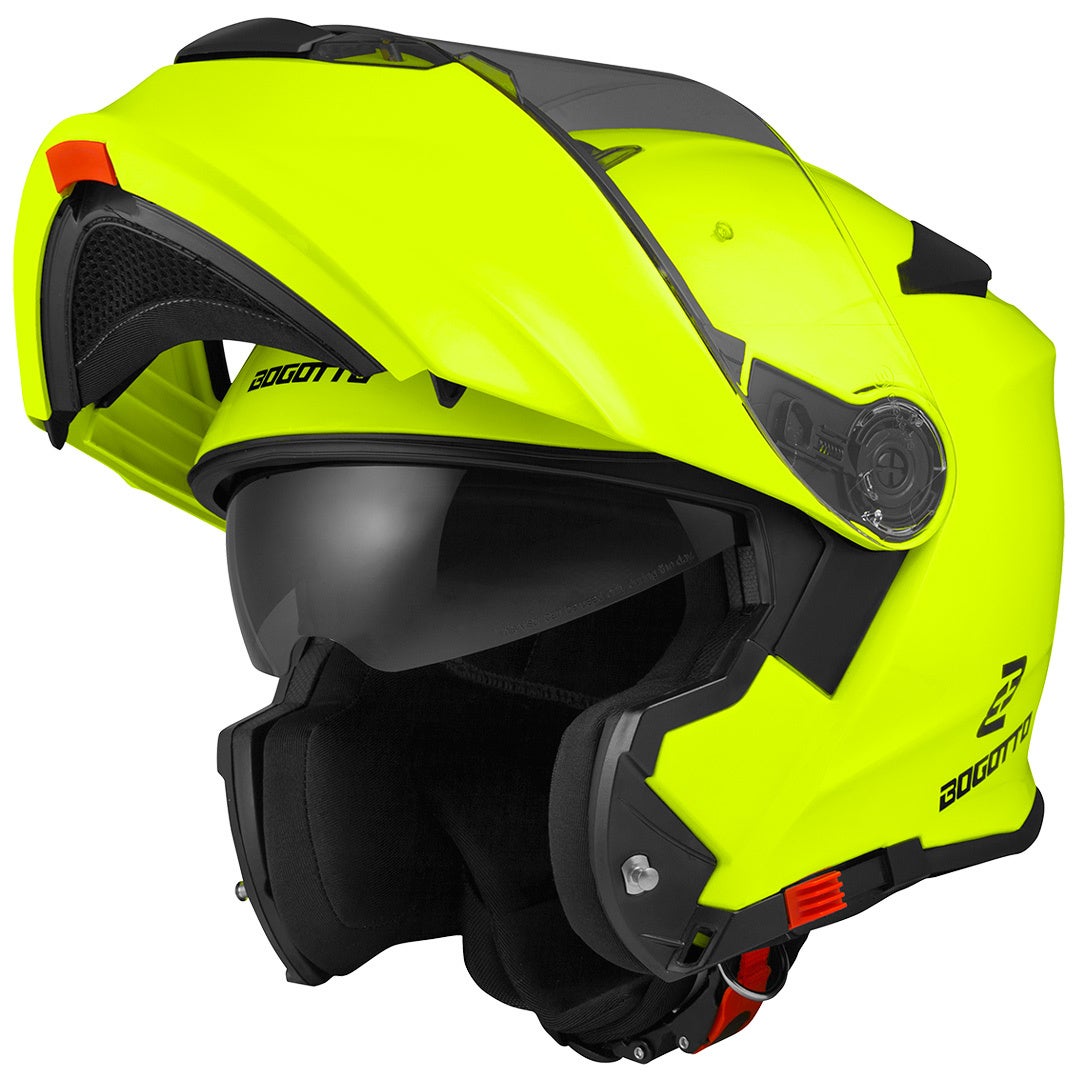 Bogotto V271 Motorrad Klapphelm neon-gelb M Abbildung 1
