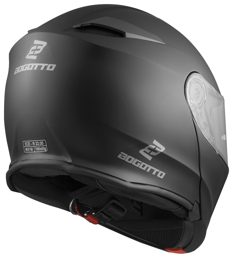 Bogotto V271 Cască de motocicletă Black matt XS Figura 4