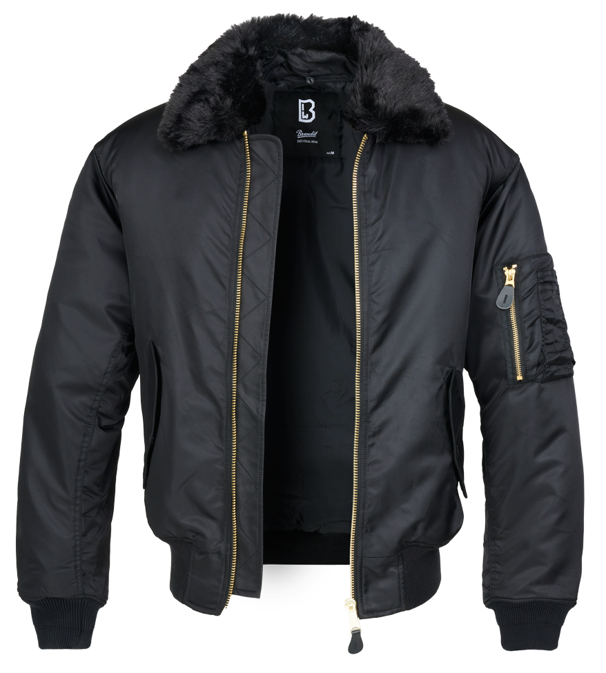 Brandit MA2 Jas Zwart 7XL Figuur 1
