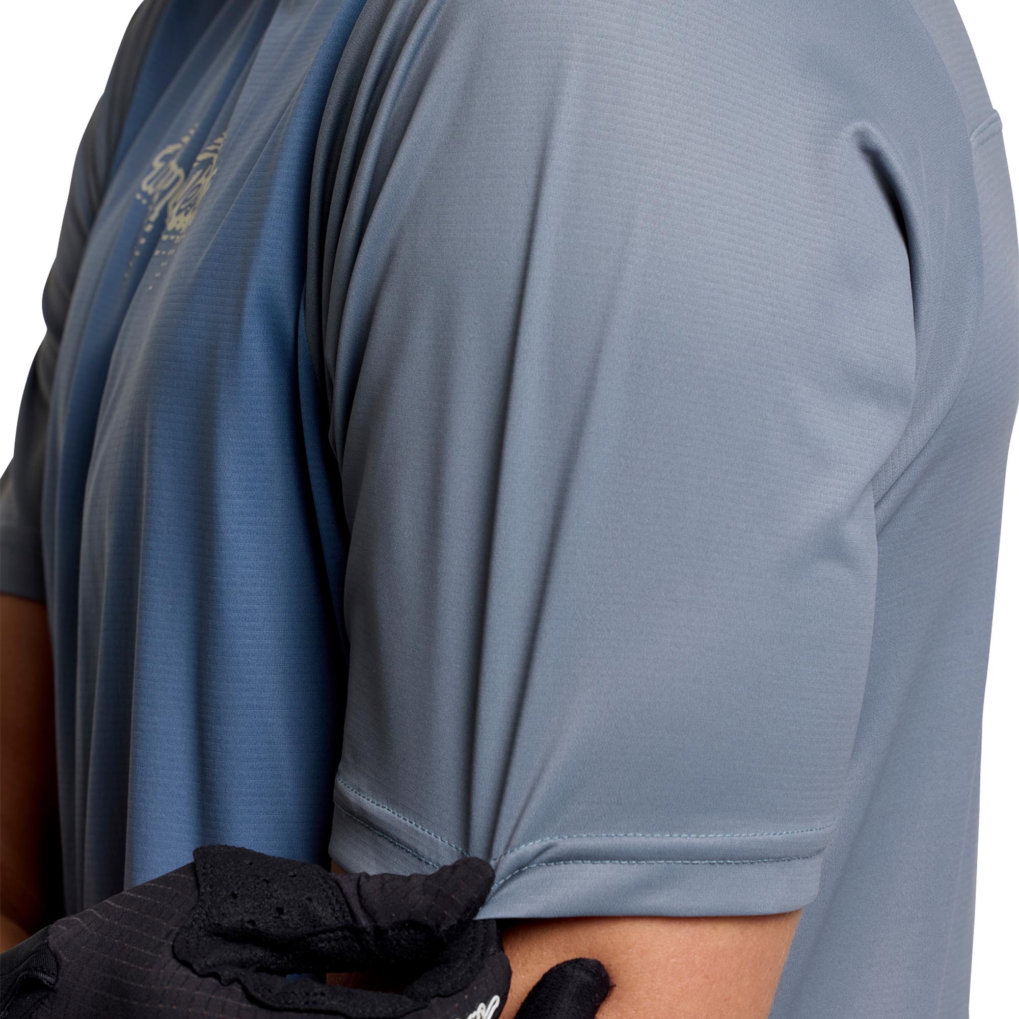 Troy Lee Designs Skyline Pro Descend Maillot de vélo à manches courtes bleu/gris S Figure 6