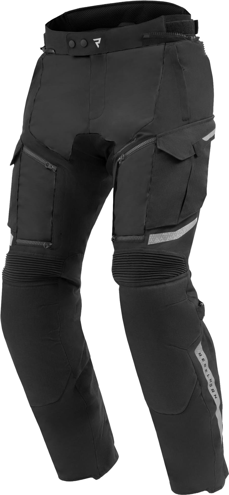 Rebelhorn Cubby 5 waterproof Motorcycle Textile Pants black Lang S Figure 1
