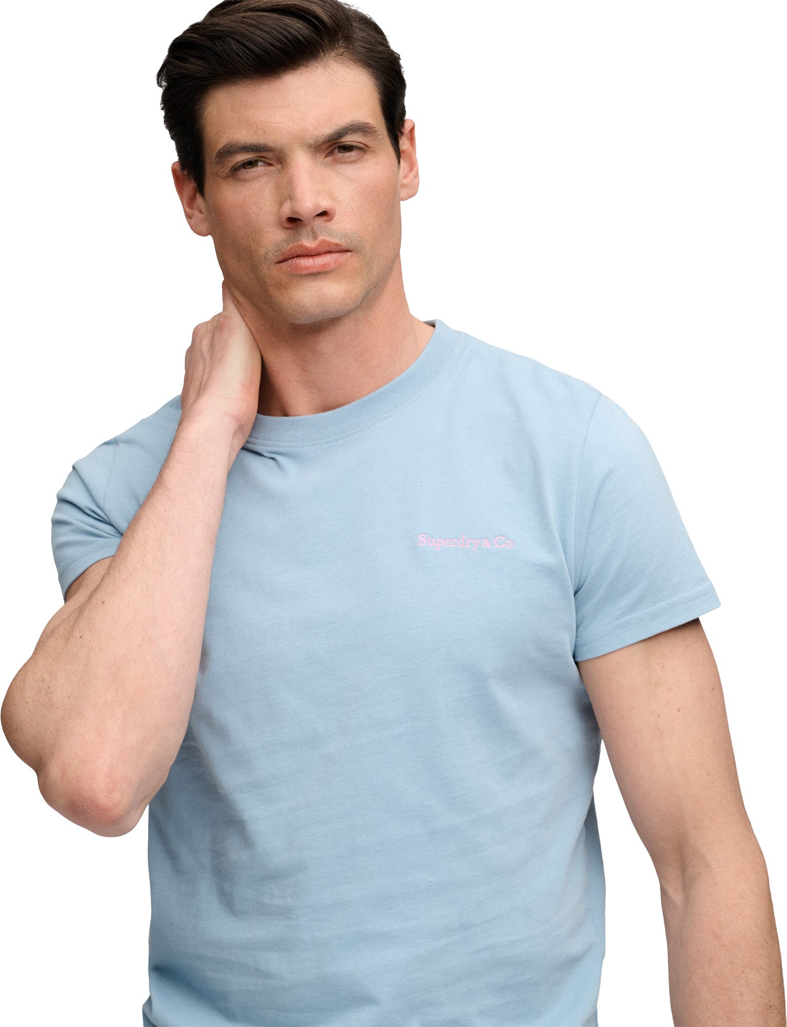 Superdry & Co Essential Company Logo Camiseta azul 2XL Figura 4
