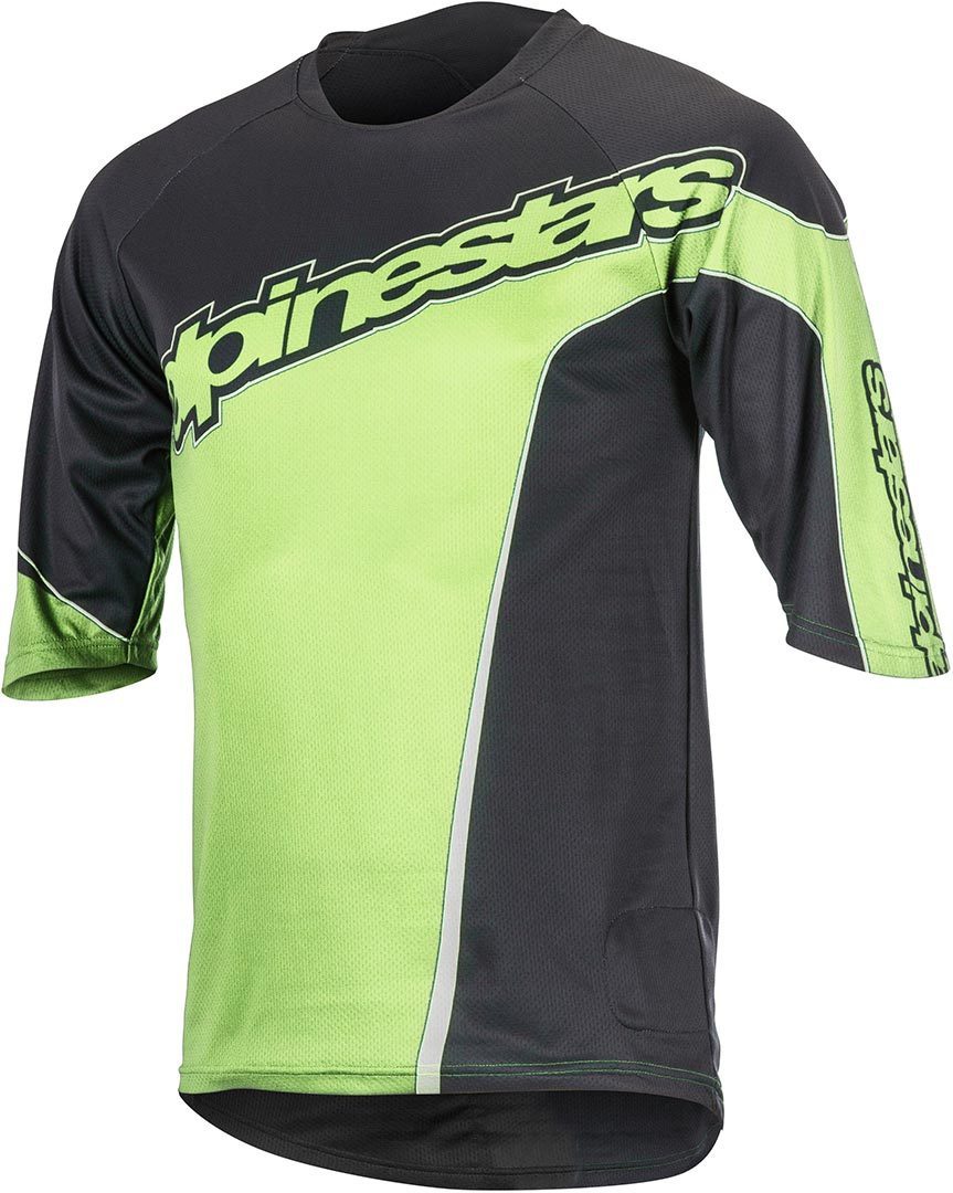 Alpinestars Crest 3/4 Cykel skjorte sort/grøn XL Figur 1