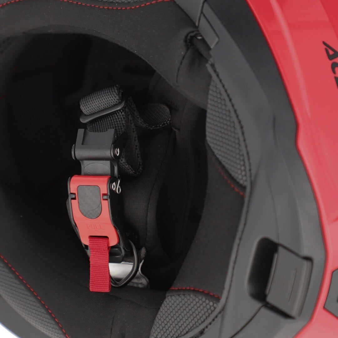Acerbis Rider Graphic Casco rosso/nero XL (60/61) Figura 2
