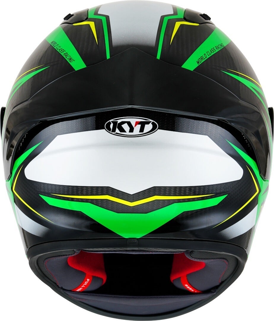 KYT NZ Race Carbon Stride Casque Vert néon L (59/60) Figure 4