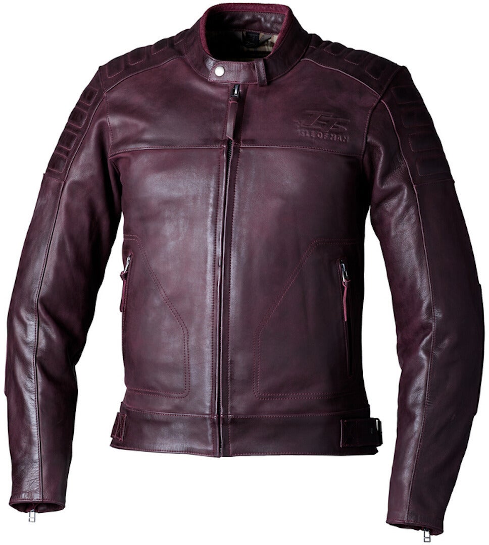 RST IOM TT Brandish 2 Motorrad Lederjacke rot XL Abbildung 1
