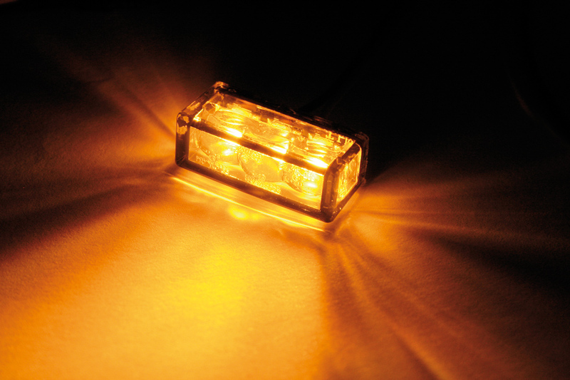 HIGHSIDER Smart Cube-H LED-indikatormodul Lins rökt (par), fram och bak Figur 5