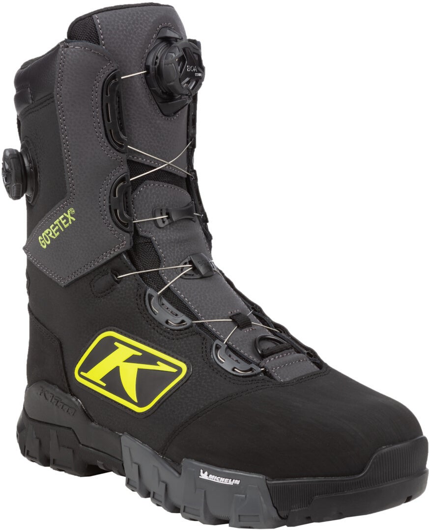 Klim Adrenaline Pro S GTX BOA Snowmobile Boots black/neon-yellow 11 Figure 2