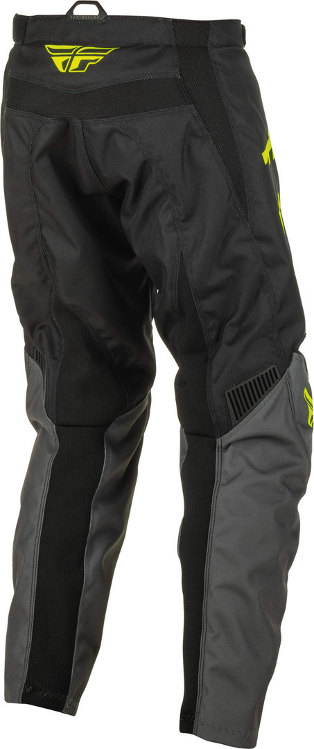 Fly Racing F-16 Pantaloni de motocross pentru tineret negru/galben 18 Figura 3