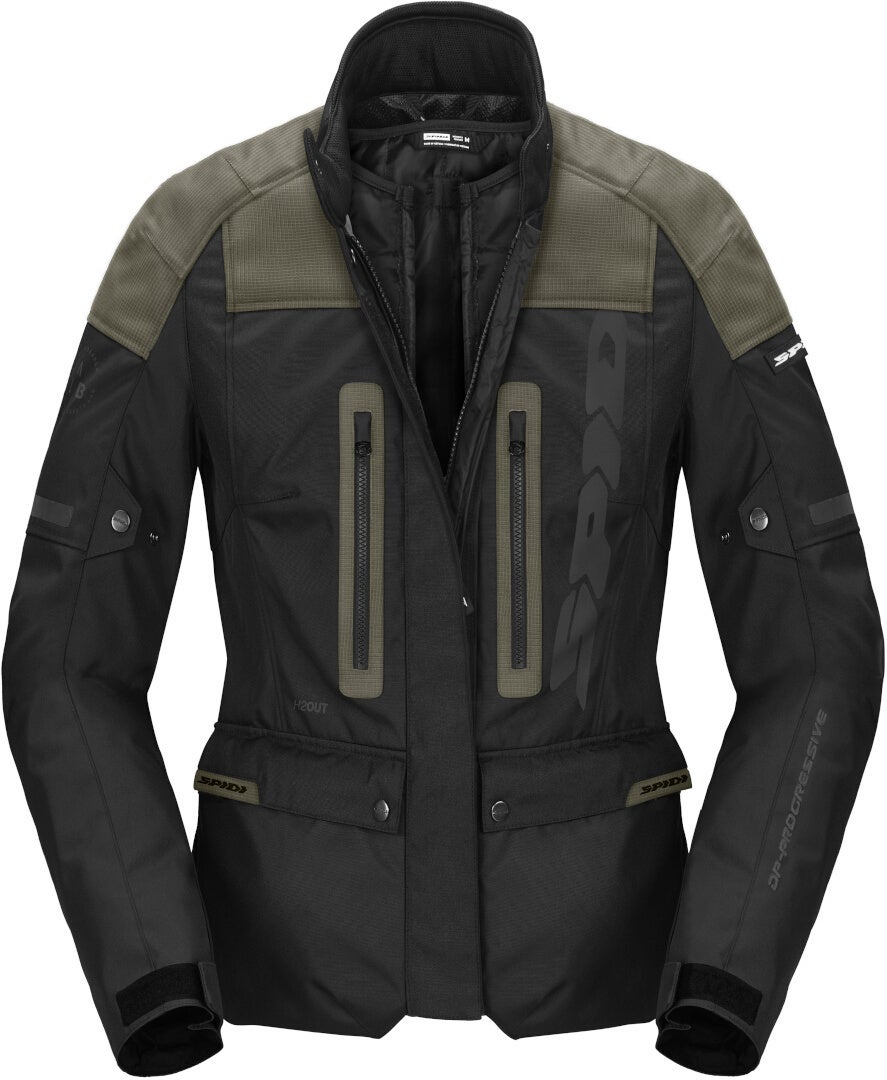 Spidi Traveler 3 Evo H2Out waterproof Ladies Motorcycle Textile Jacket-image-519343971