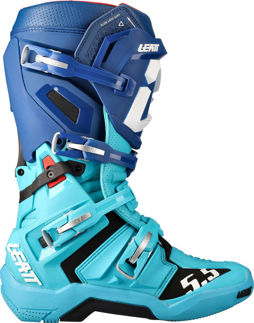 Leatt GPX 5.5 FlexLock Bottes Motocross Bleu foncé/bleu clair 48 Figure 2