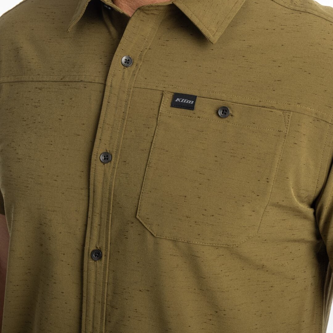 Klim Colter Bay Stretch Camicia Verde scuro M Figura 2