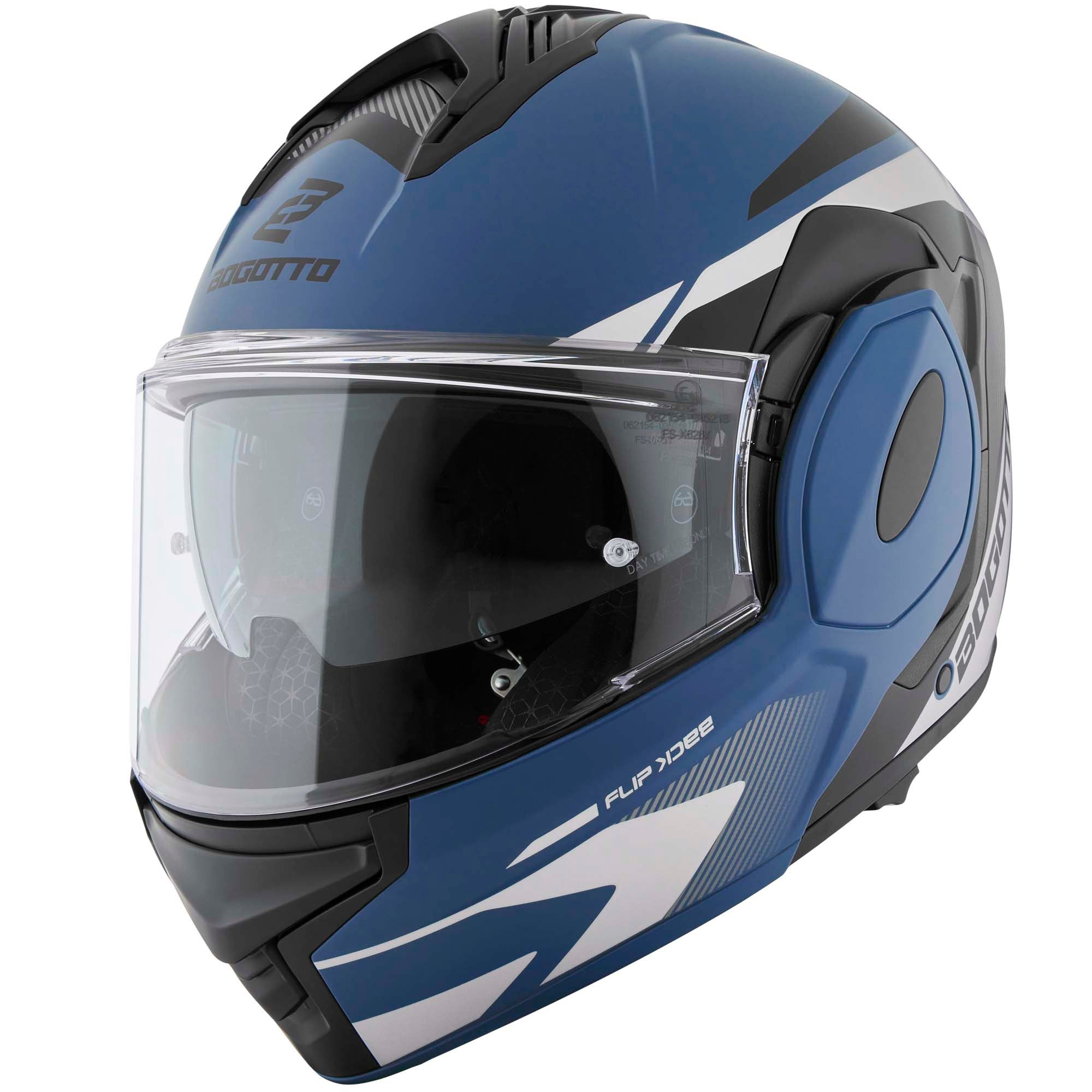 Bogotto FS-X600 Atyr Limited Edition Helmet blue matt M Figure 2