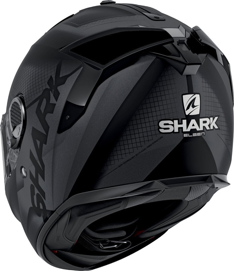 Shark Spartan GT Elgen Micro Helm schwarz matt/grau M (57/58) Abbildung 3