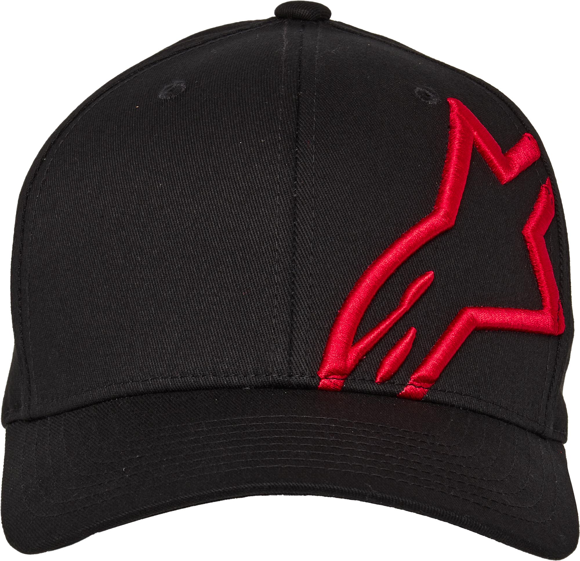 Alpinestars Corp Shift 2 Flexfit Cap noir/rouge S/M Figure 5