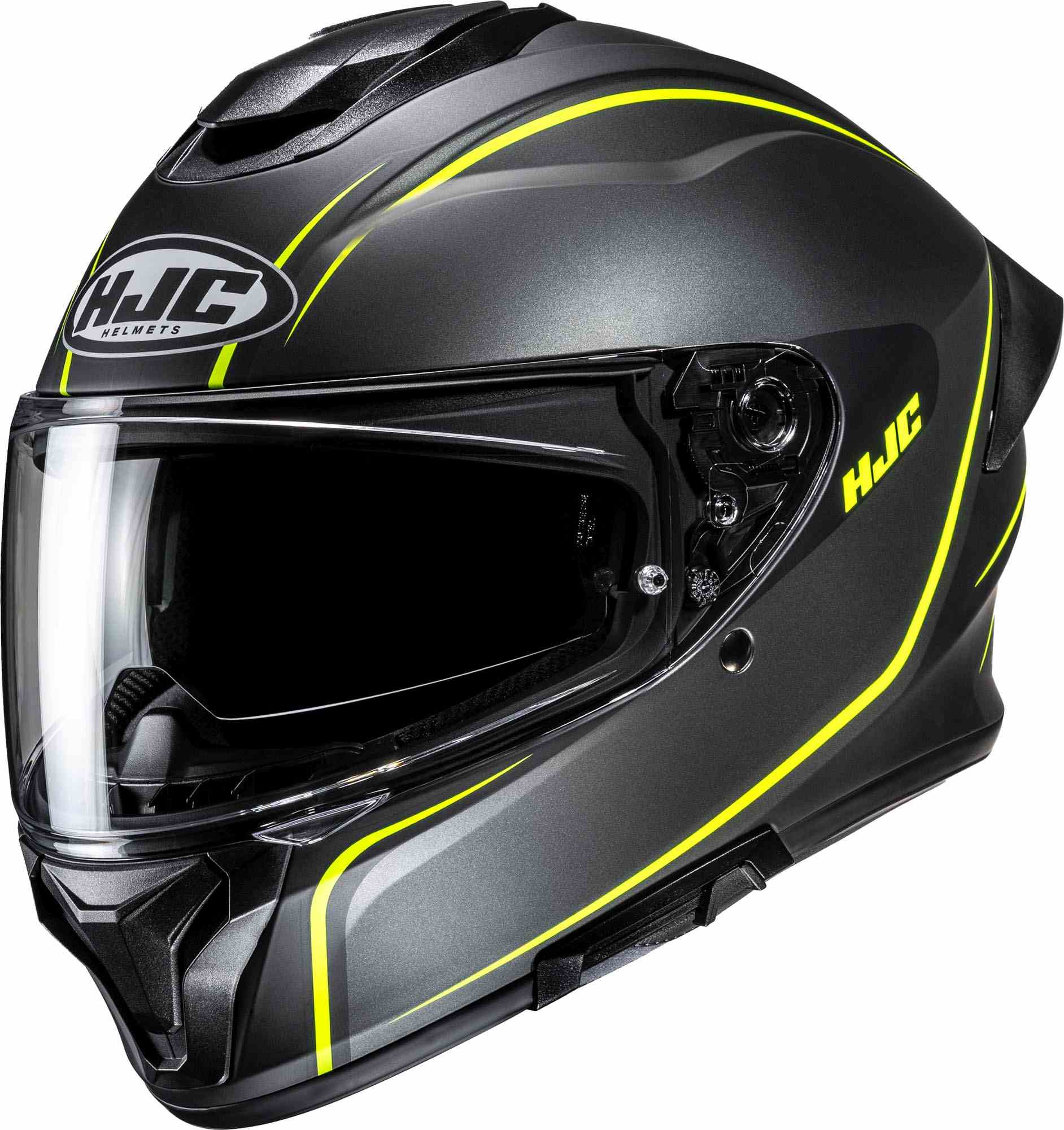 HJC C71 Quez Casque gris/jaune M (57/58) Figure 1