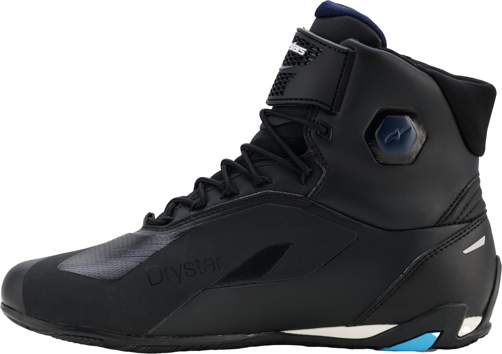 Alpinestars Faster 4 Drystar vandtætte motorcykelsko sort/blå 14 (48) Figur 4