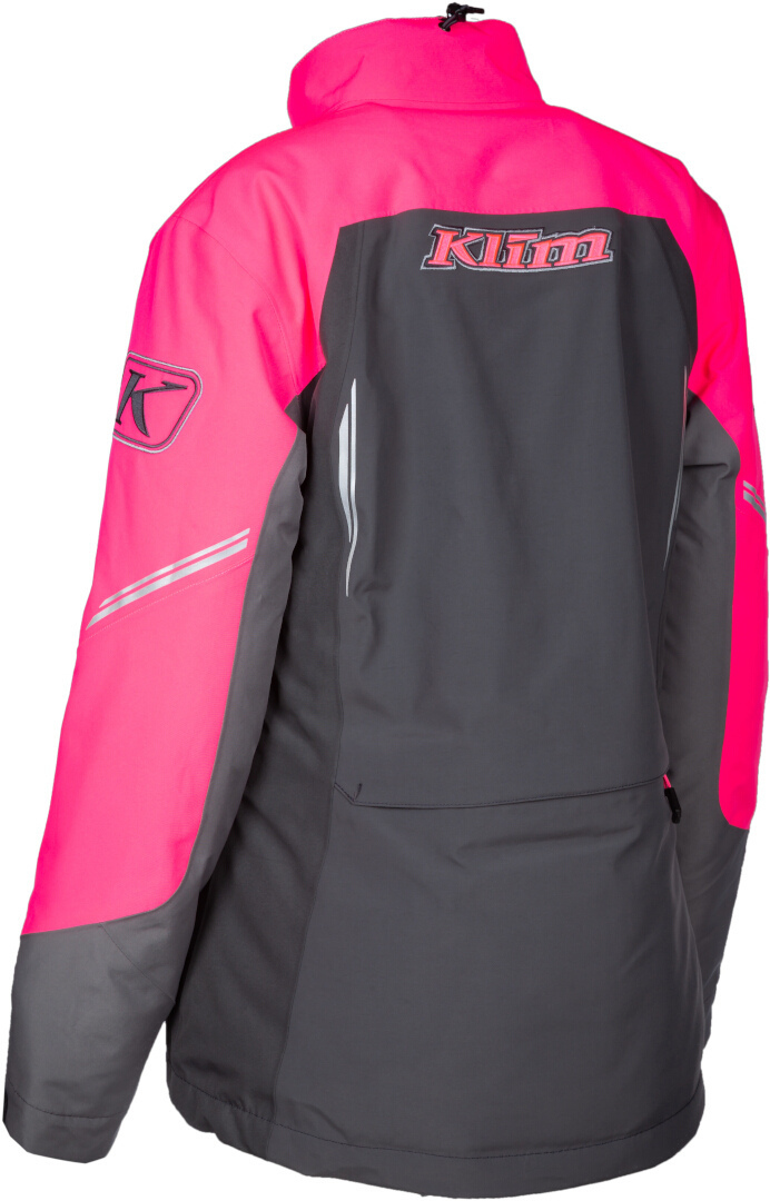 Klim Strata Jachetă de snowmobil pentru doamne Gri/roz XL Figura 2
