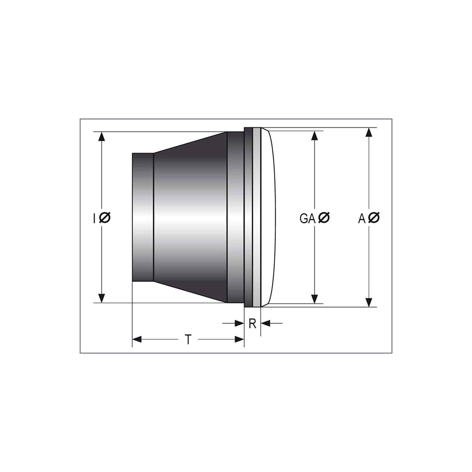 HIGHSIDER LED Hauptscheinwerfereinsatz Typ 4, DRL, 7 Zoll Figura 4