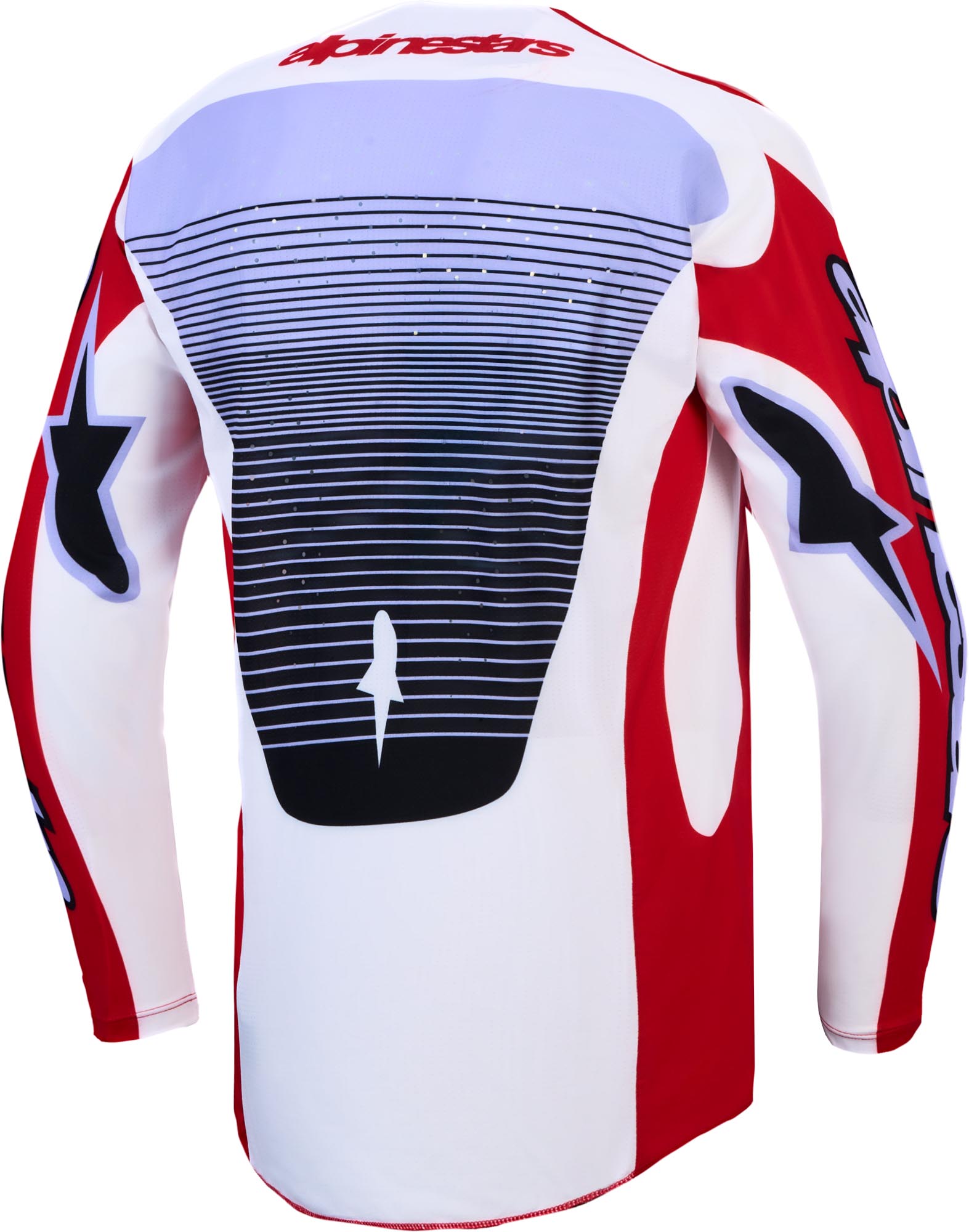 Alpinestars Techstar Maven Motocrosstrøje rød/hvid/sort S Figur 2