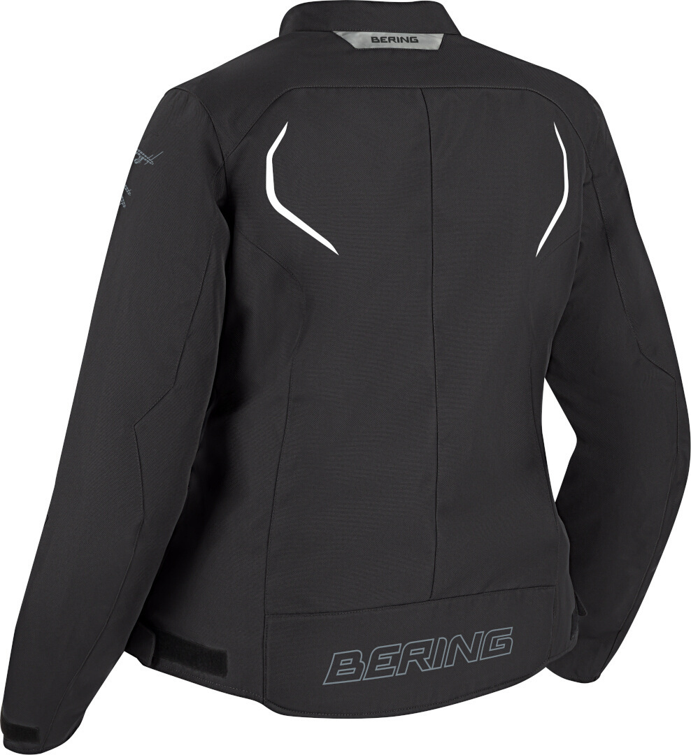 Bering Dundy Queen Size waterproof Ladies Motorcycle Textile Jacket black/white W-50 Figure 2