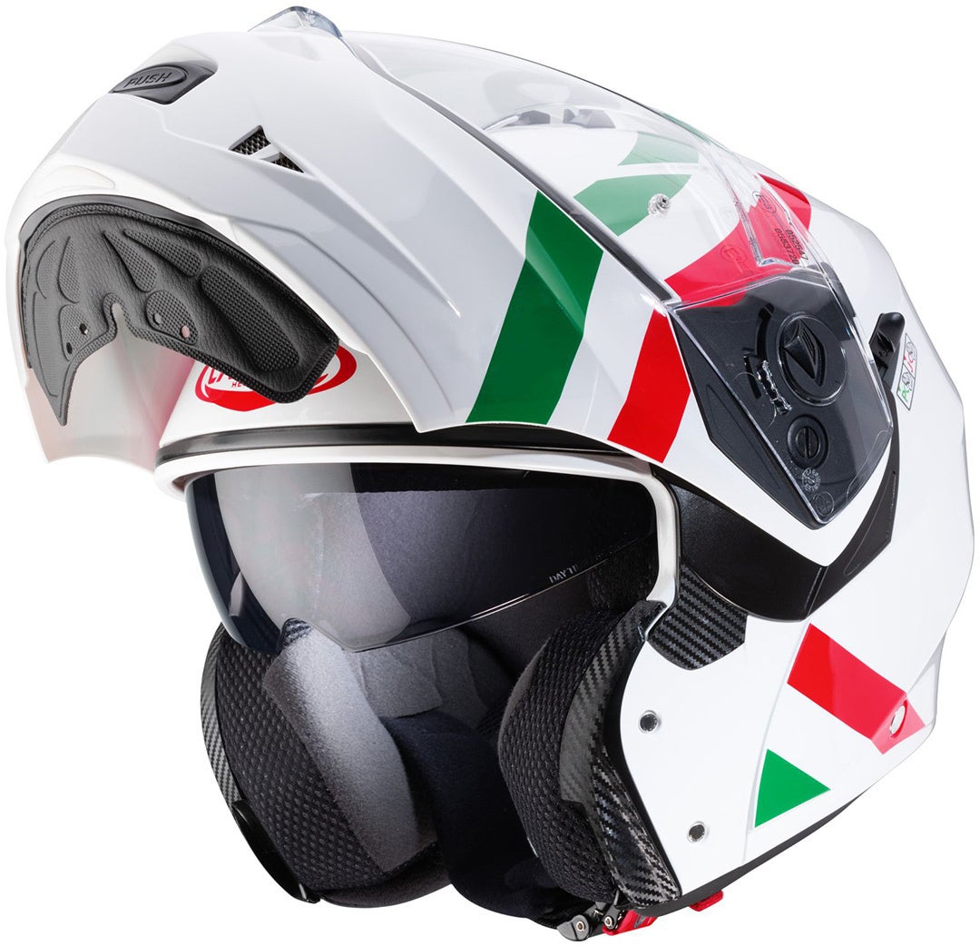 Caberg Duke II Superlegend Casco bianco/verde/rosso XL (61/62) Figura 3