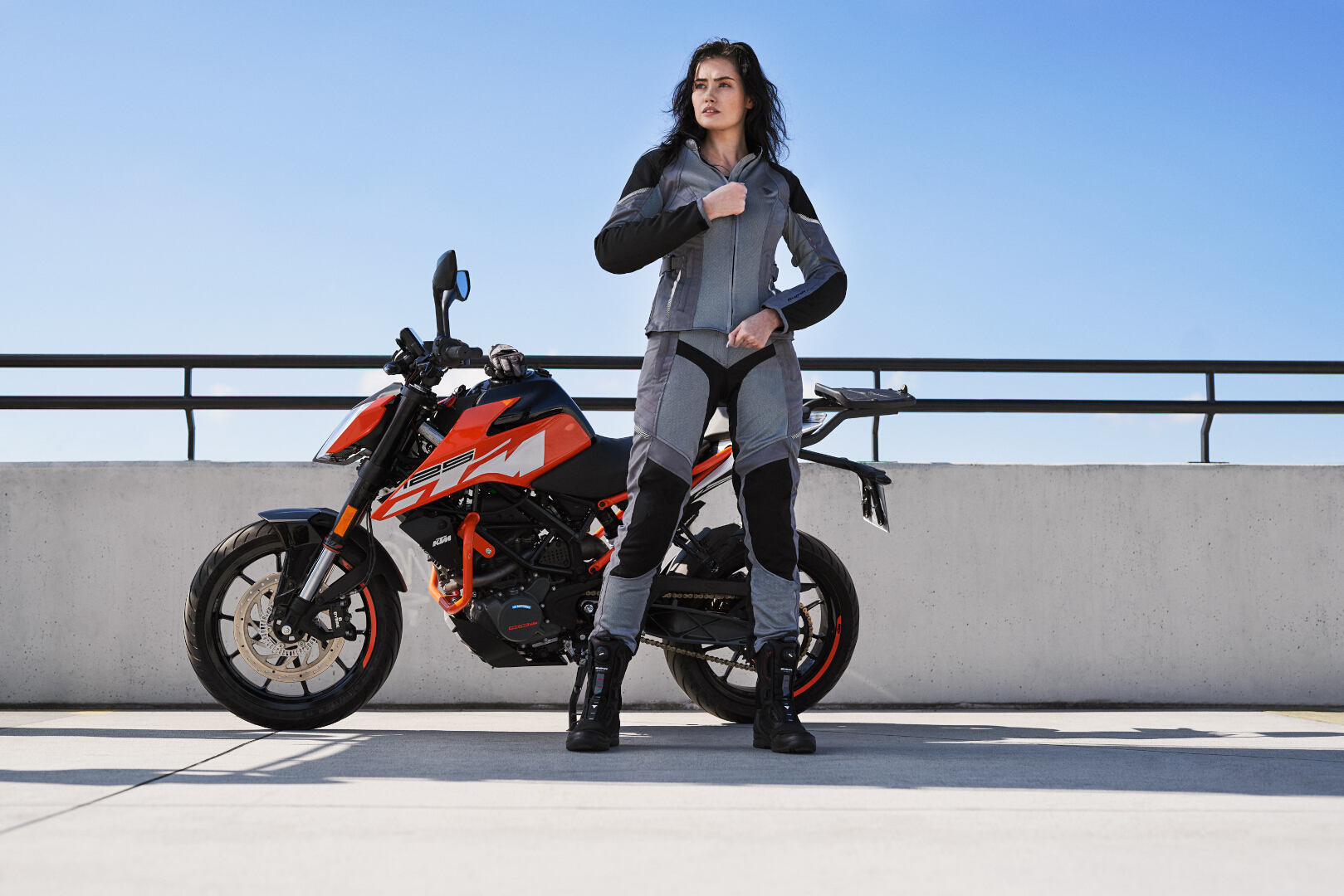 SHIMA Jet Jachetă textilă impermeabilă pentru motociclete Gri L Figura 4
