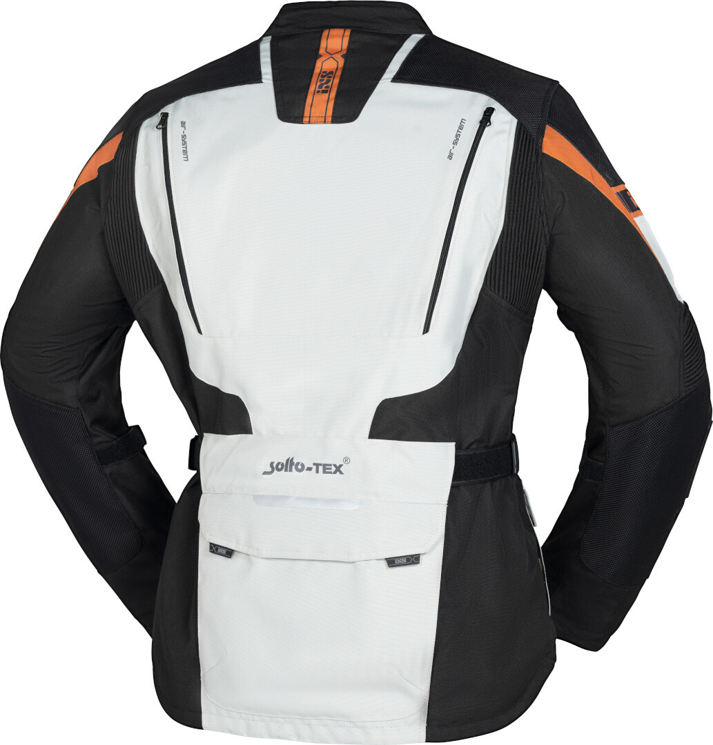 IXS Lennik-ST Motorcycle Textile Jacket black/grey M Figure 2