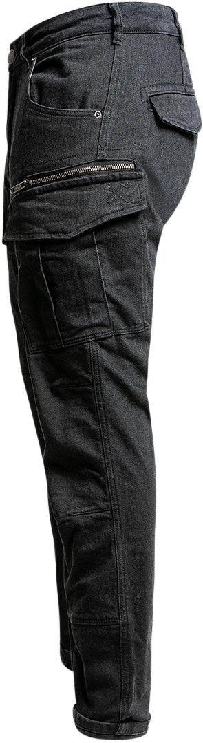 John Doe Defender Mono Damer Motorcykel Tekstil Bukser Sort 27 L30 Figur 5