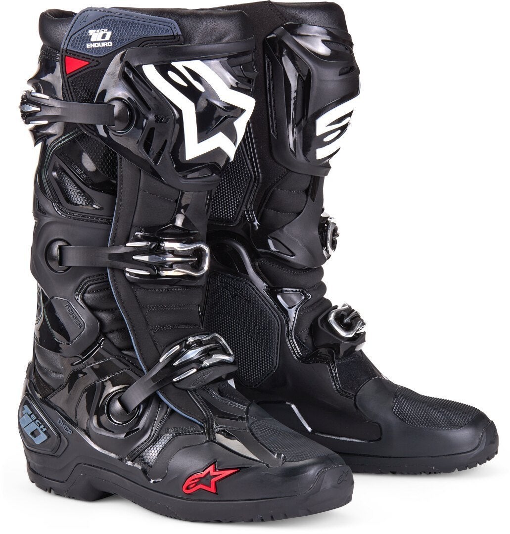 Alpinestars Men's Black/White Tech 10 Enduro Motocross Boots