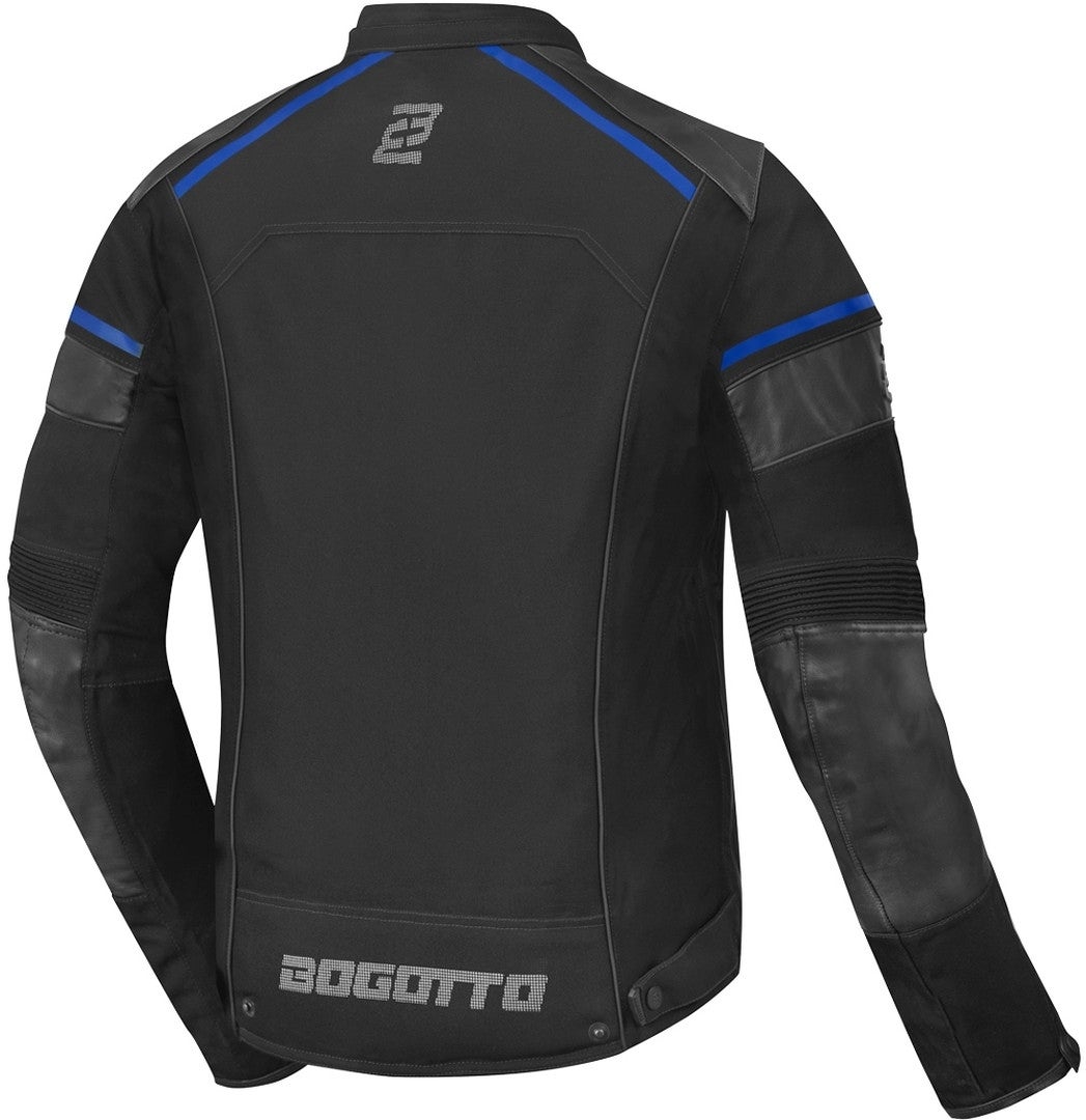 Side view of Bogotto Blizzard-X waterproof Motorcycle Textile Jacket