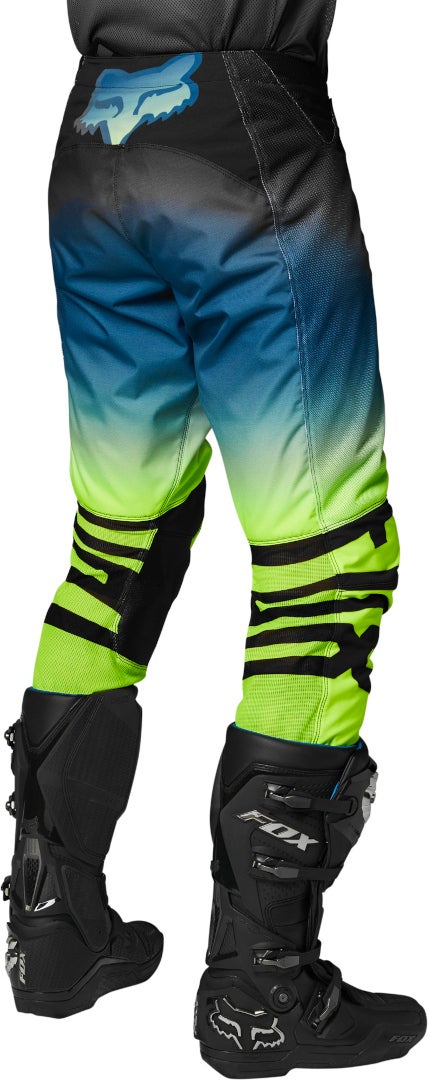 FOX Airline Reepz Motocross bukser sort/gul 34 Figur 2