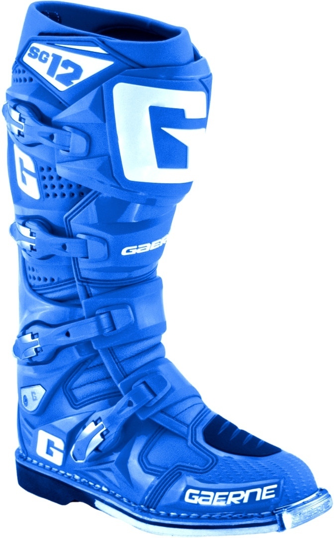Gaerne SG-12 Motocross Boots blue/white 43 Figure 4