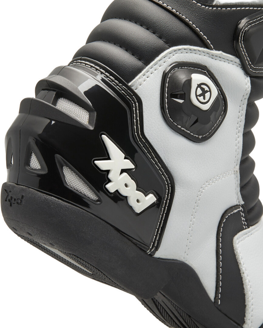 XPD XP3-S Motorcycle Boots black/white 45 Figure 6