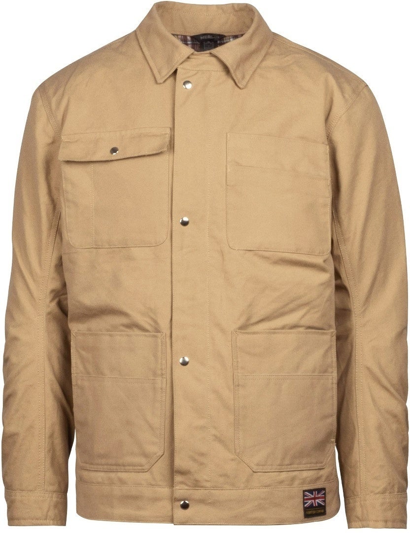 Merlin Victory Motorcycle 오토바이 셔츠 모래 XXL 그림 1